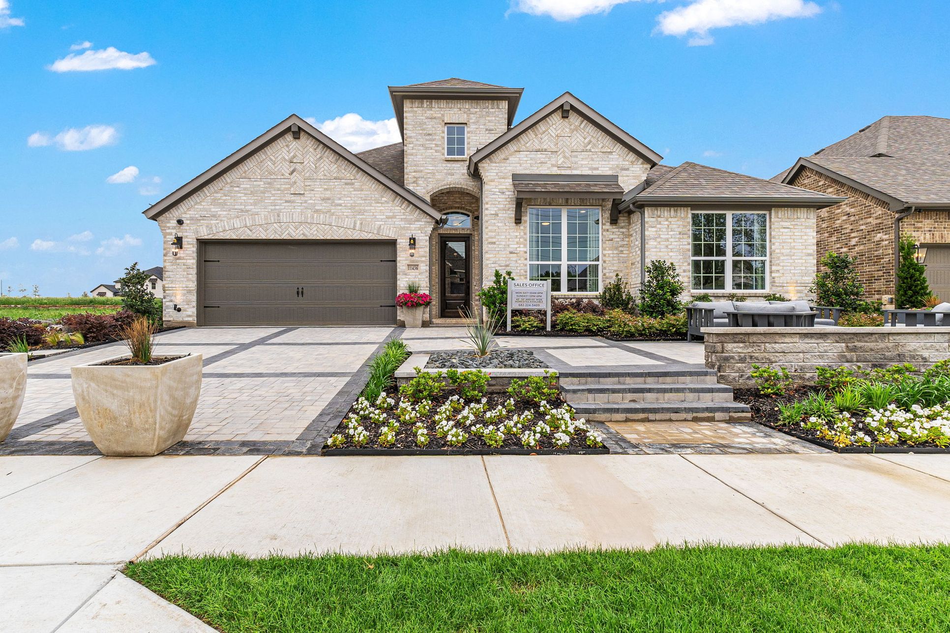 American Legend Homes 60' model in Wellington - Front Elevation