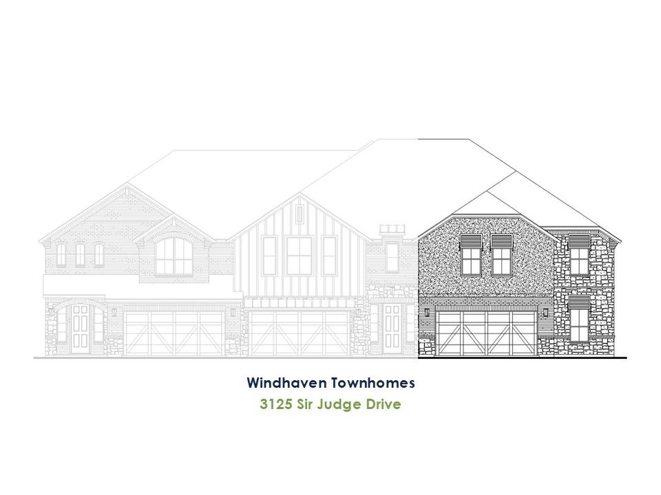 Exterior:Building 25 Unit 3 Elevation