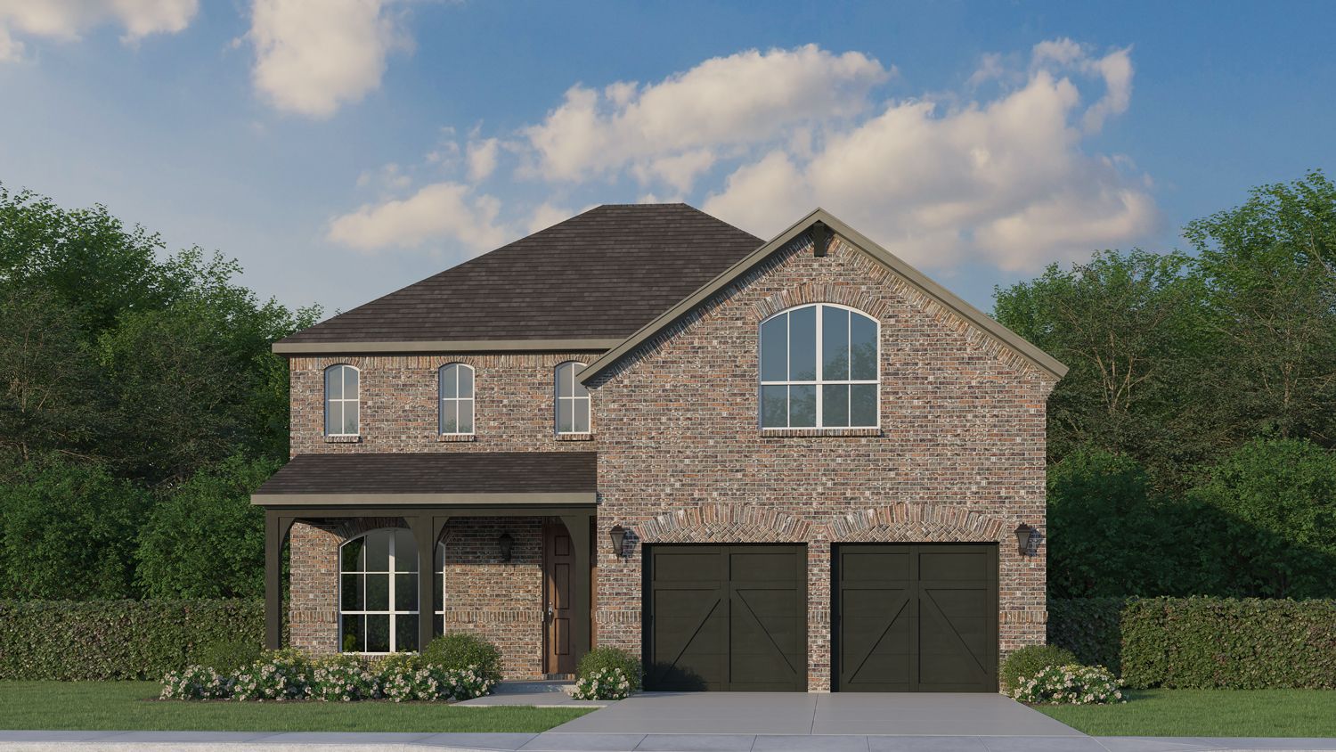 Exterior:Plan 1542 Elevation A