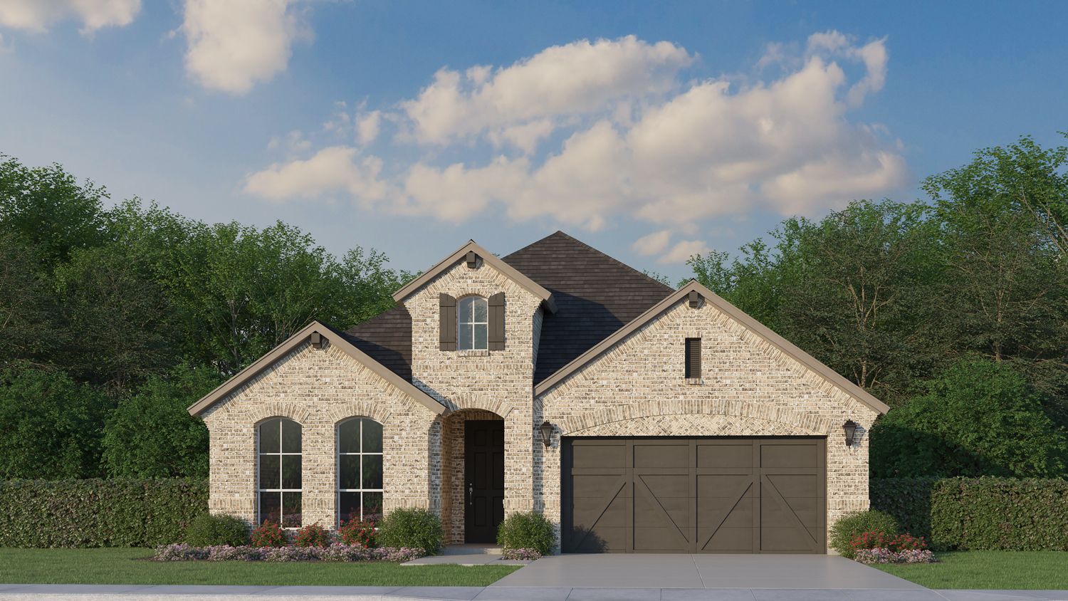 Exterior:Plan 1575 Elevation A