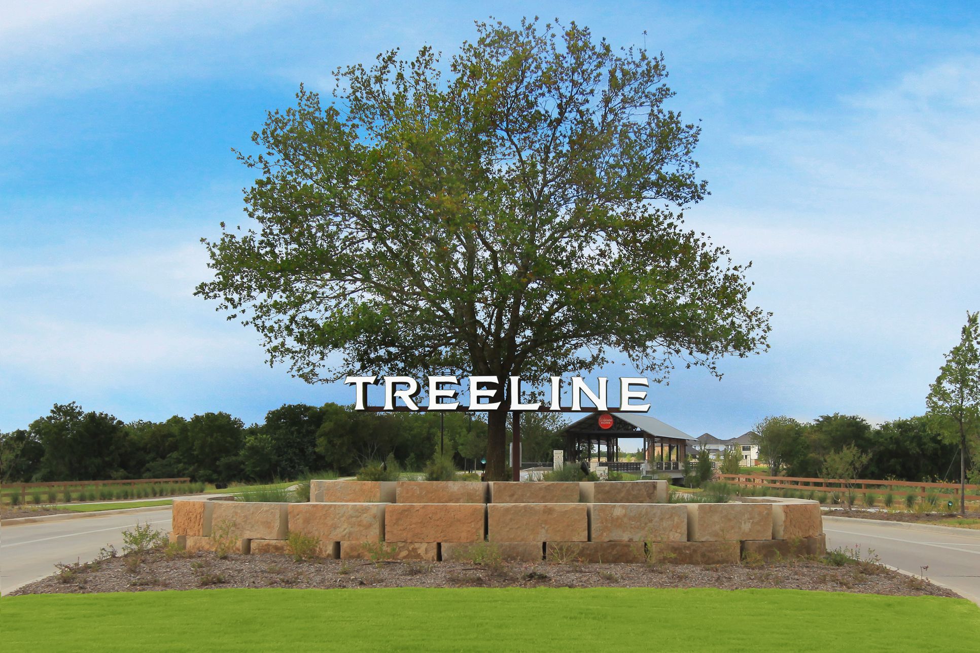 Treeline community entrance