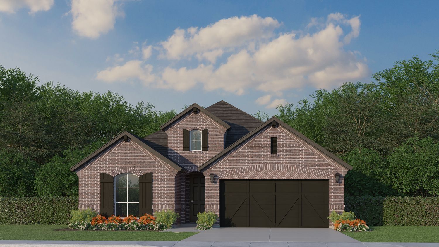 Exterior:Plan 1521 Elevation A
