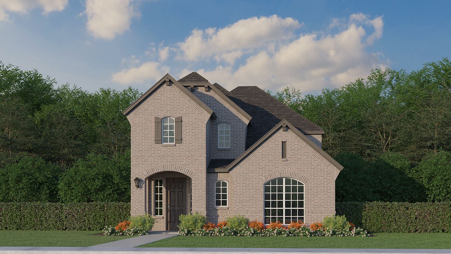 Exterior:Plan 1403 Elevation A