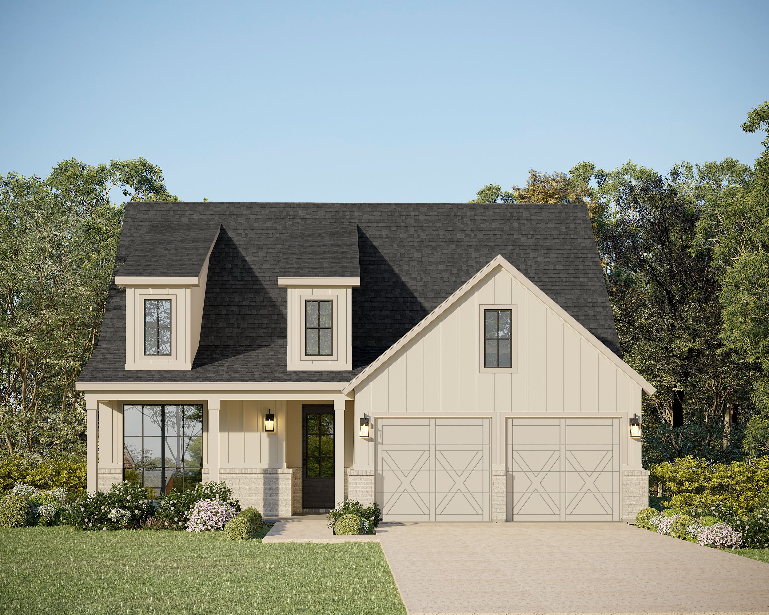 Exterior:Plan 1561 Elevation B