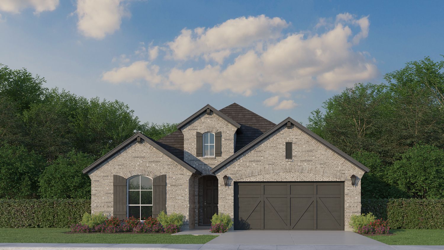 Exterior:Plan 1530 Elevation A