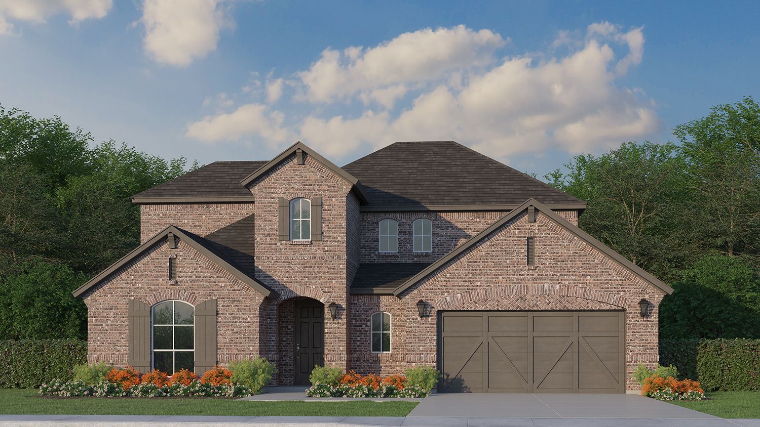 Exterior:Plan 1684 Elevation A