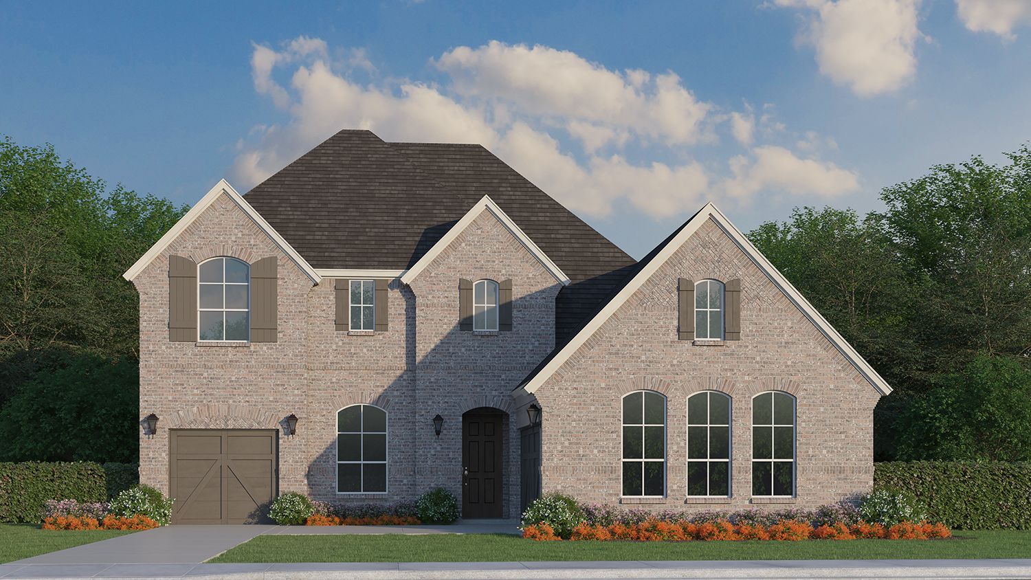 Exterior:Plan 1647 Elevation A