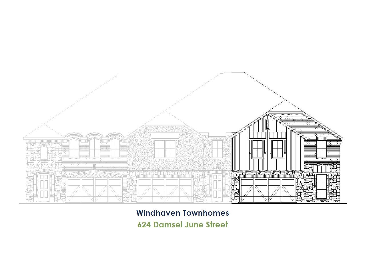Exterior:TH Building 13 Unit 3 W Elevation