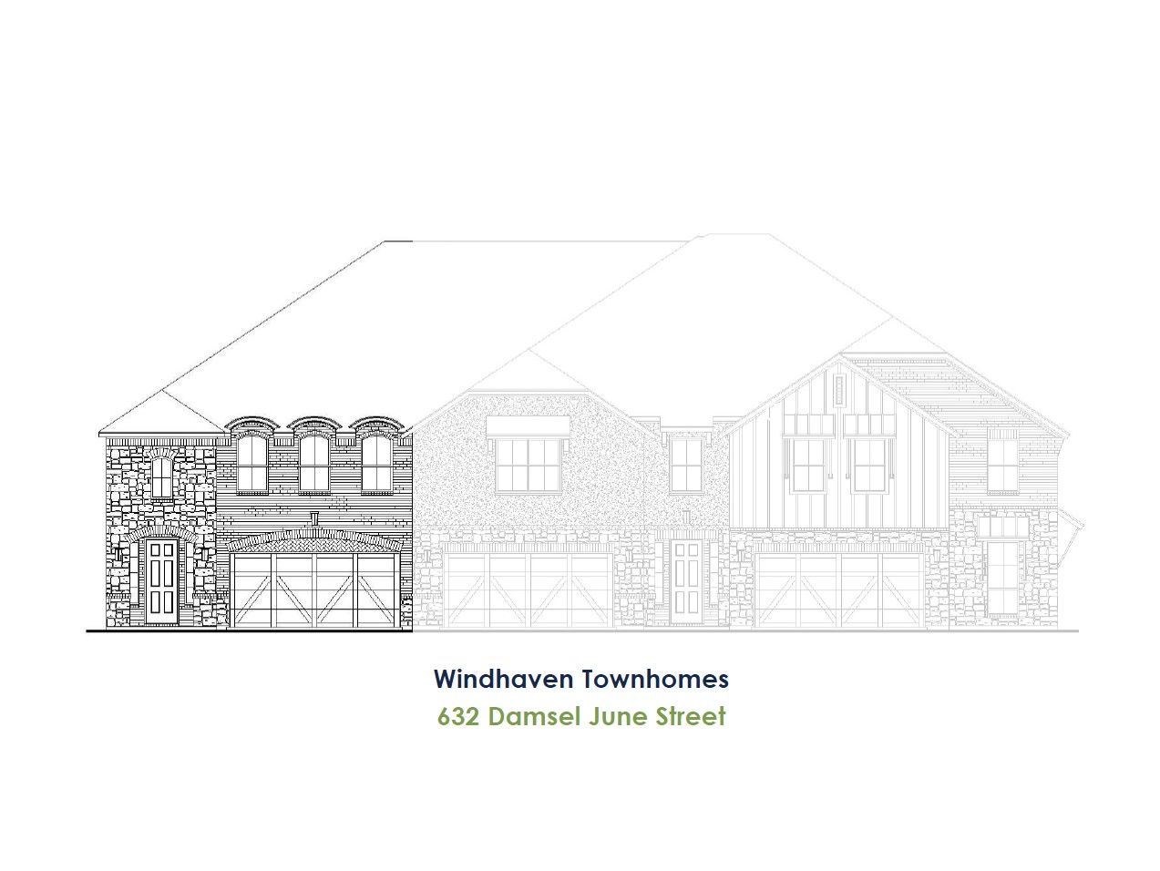 Exterior:TH Building 13 Unit 1 W Elevation