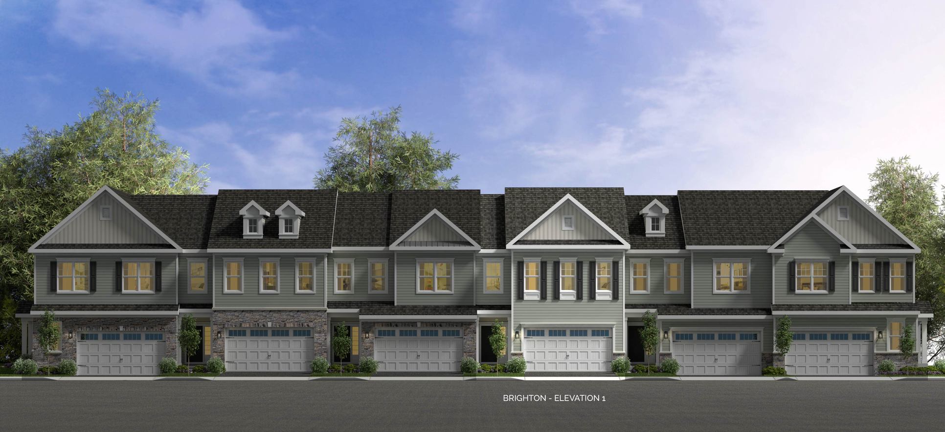 The Brighton:Elevation 1
