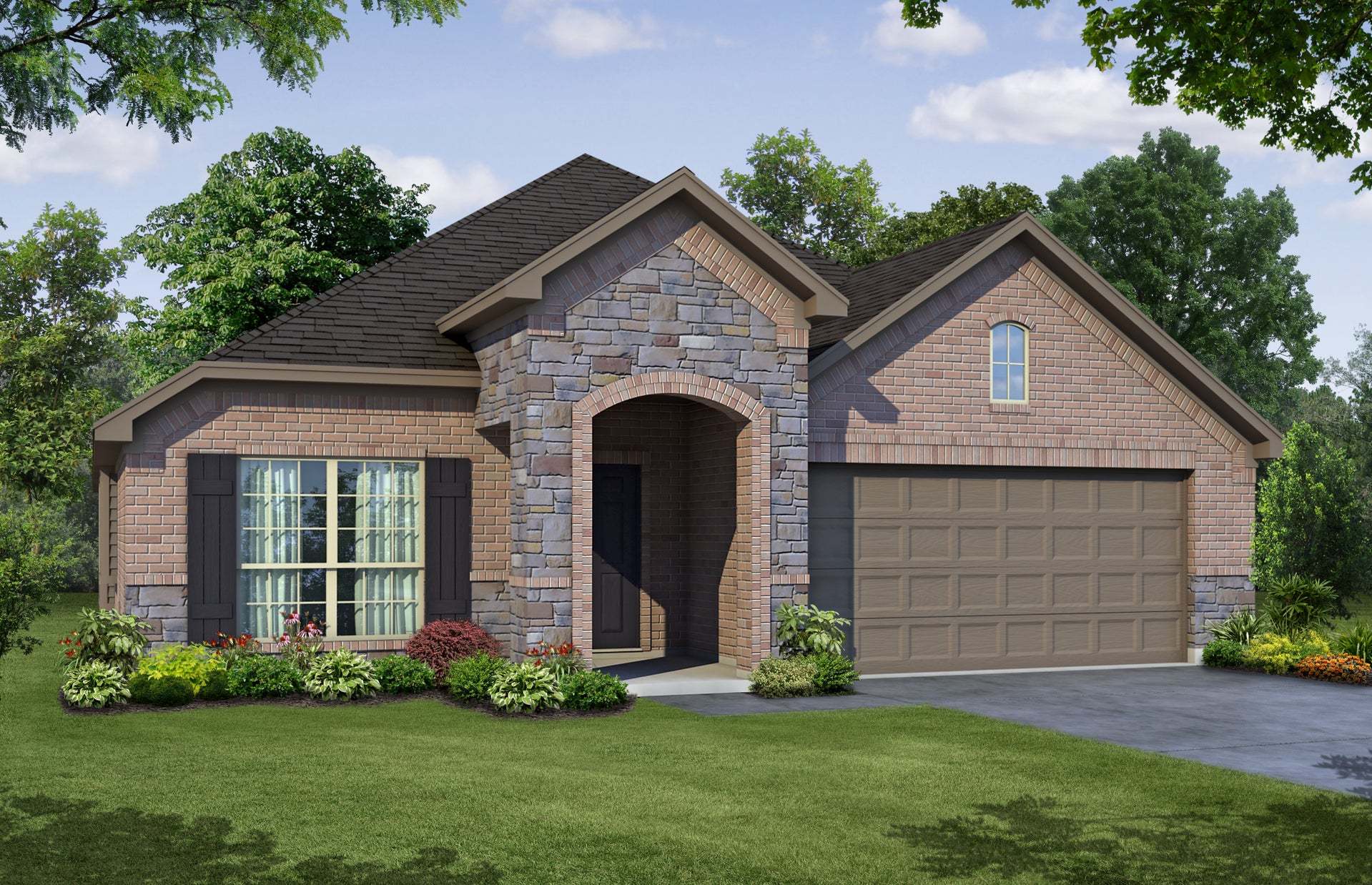 Exterior:2065 A with Stone