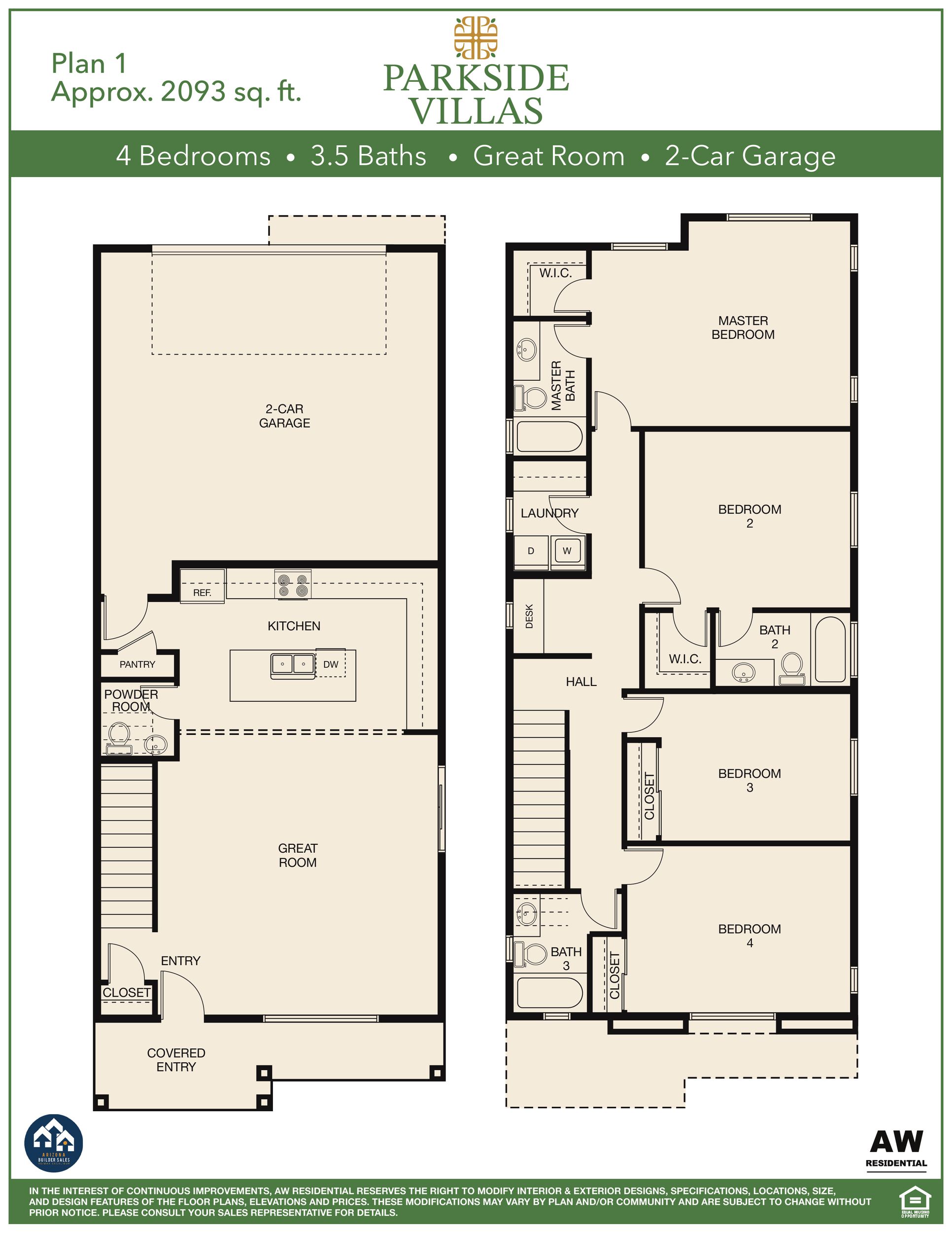 Plan 1 :Floor Plan