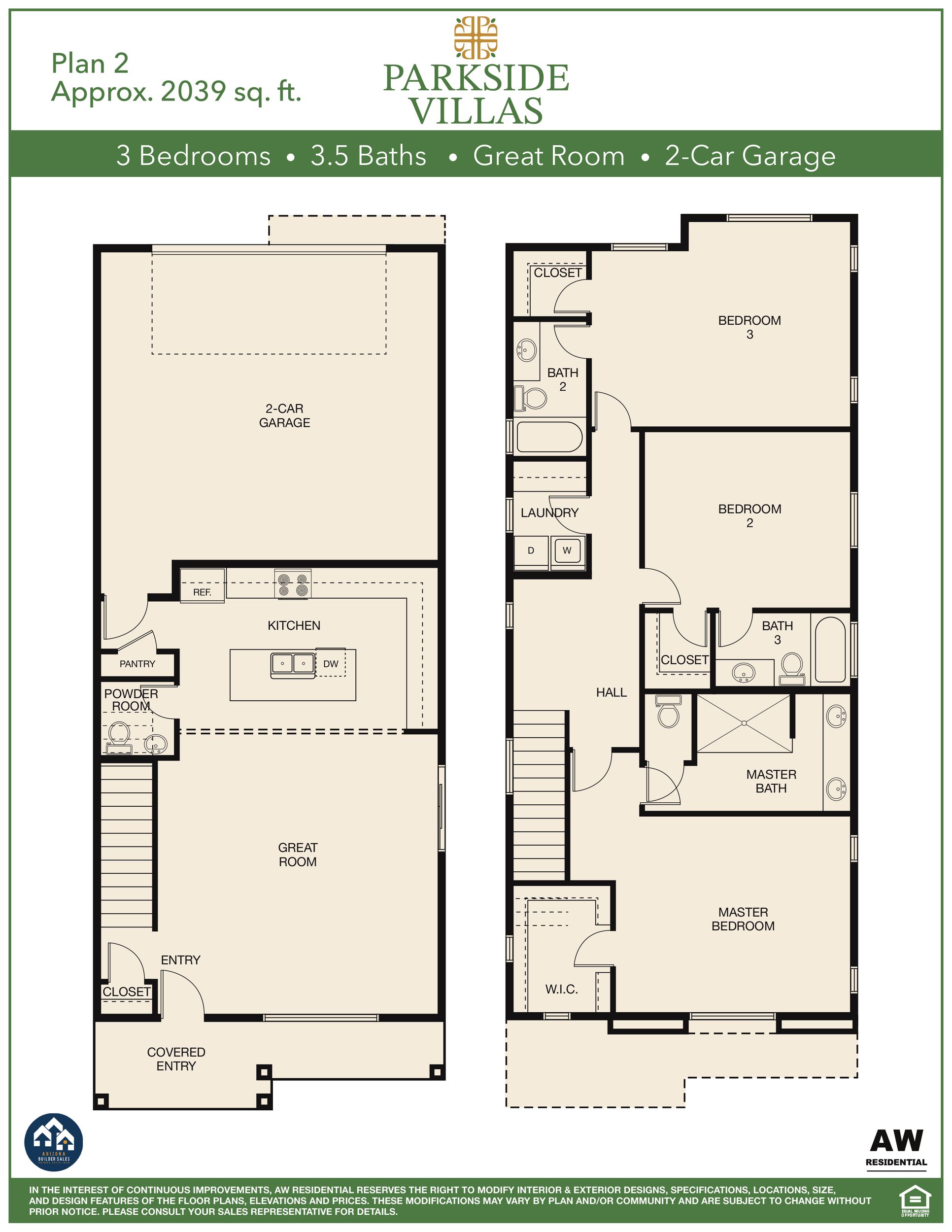 Plan 2:Floor Plan