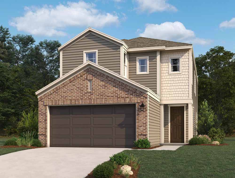 Exterior:Sereno Oaks at Buckner Terrace - Sierra Elevation Image 1
