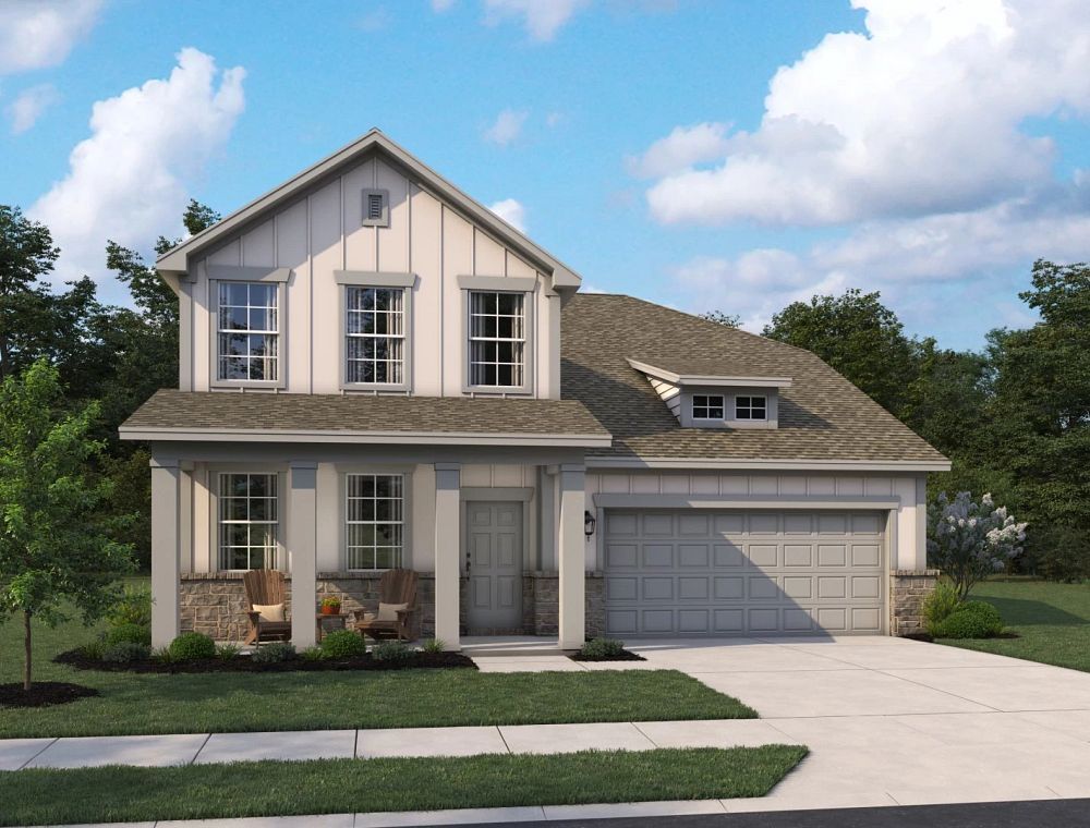 Exterior:Brookshire at Legacy Hills - Dakota Elevation Image 1