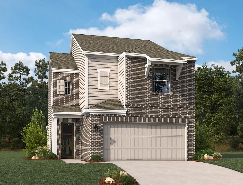 Exterior:Sereno Oaks at Buckner Terrace - Sonoma Elevation Image 1
