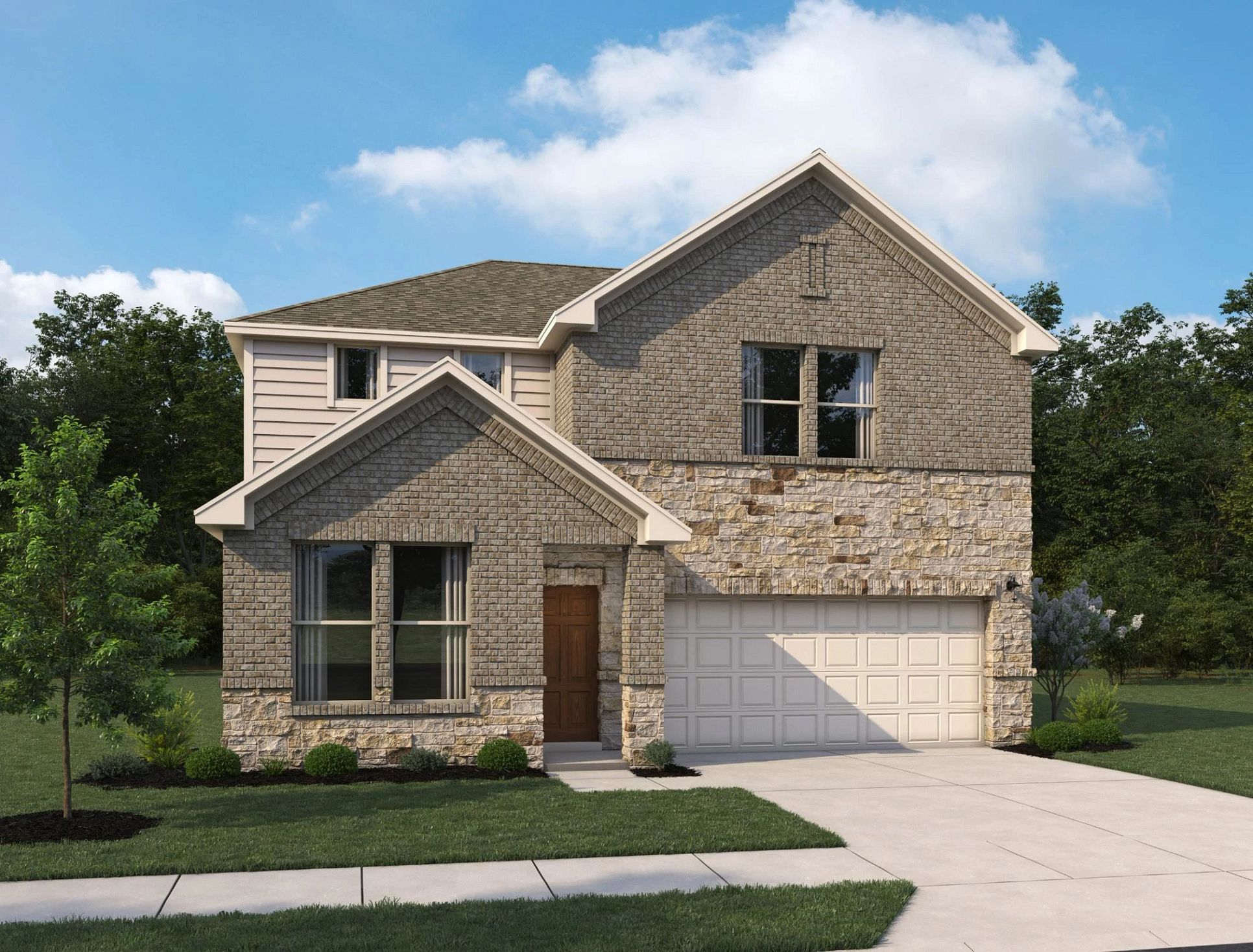 Interior:Front elevation - Austin B