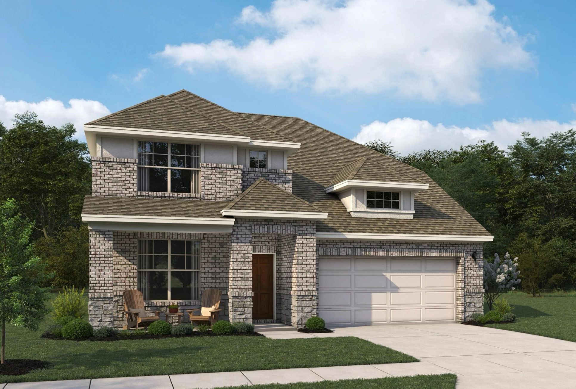 Interior:Front elevation - Cypress F