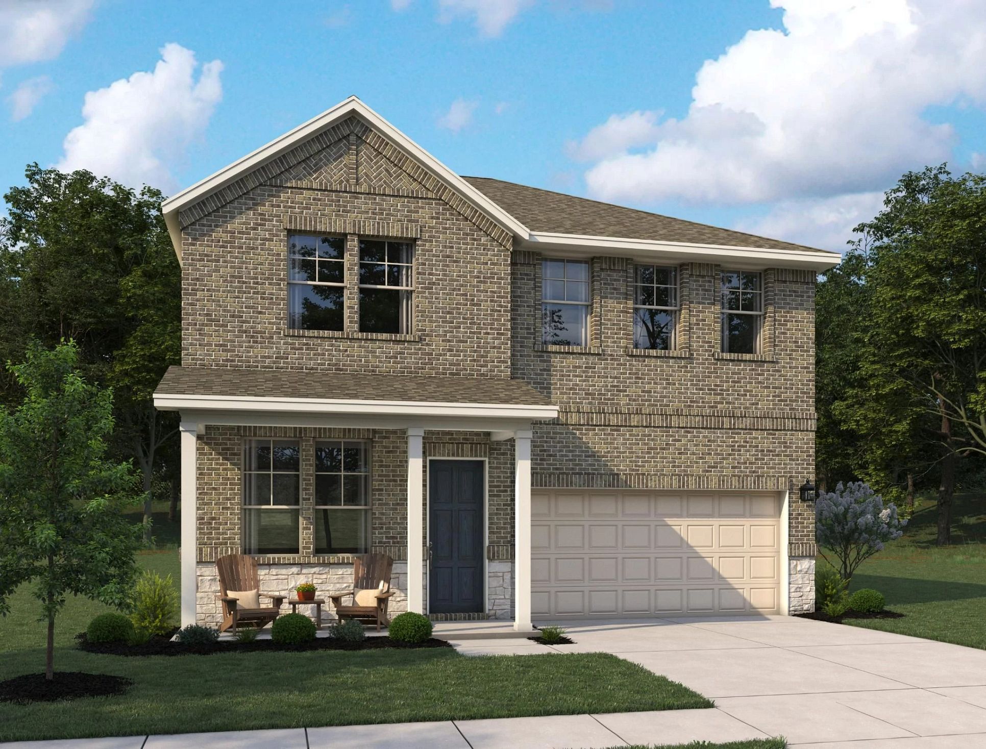 Interior:Front elevation - Jackson K