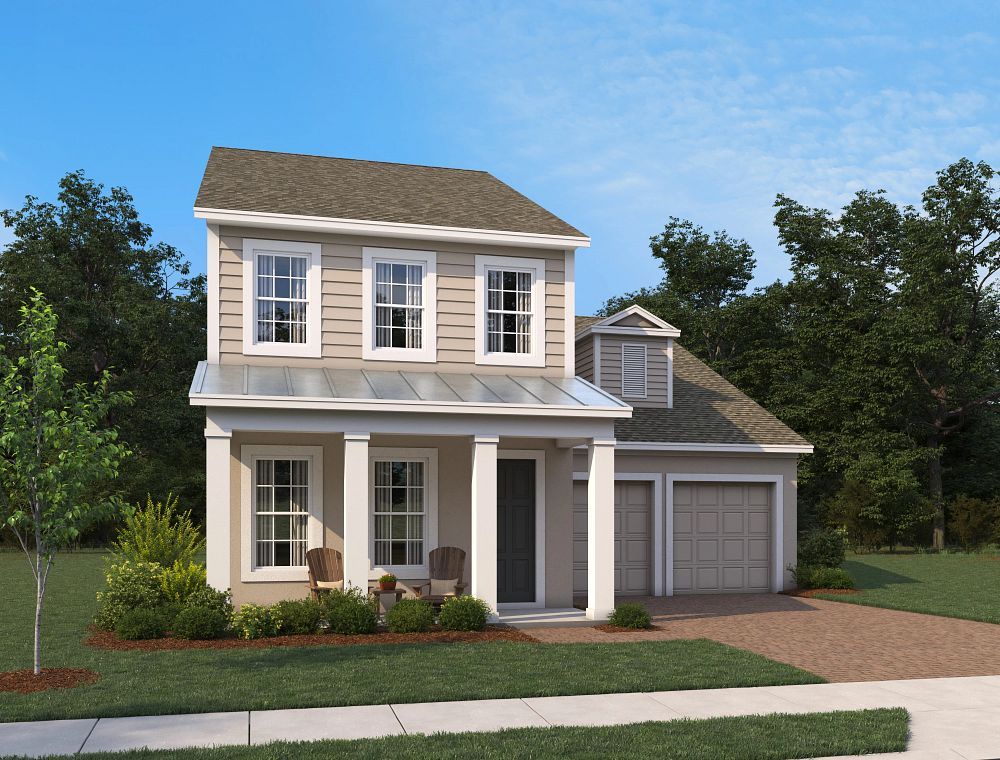 Exterior:Lake Cawood Cove - Tuttle Elevation Image 1