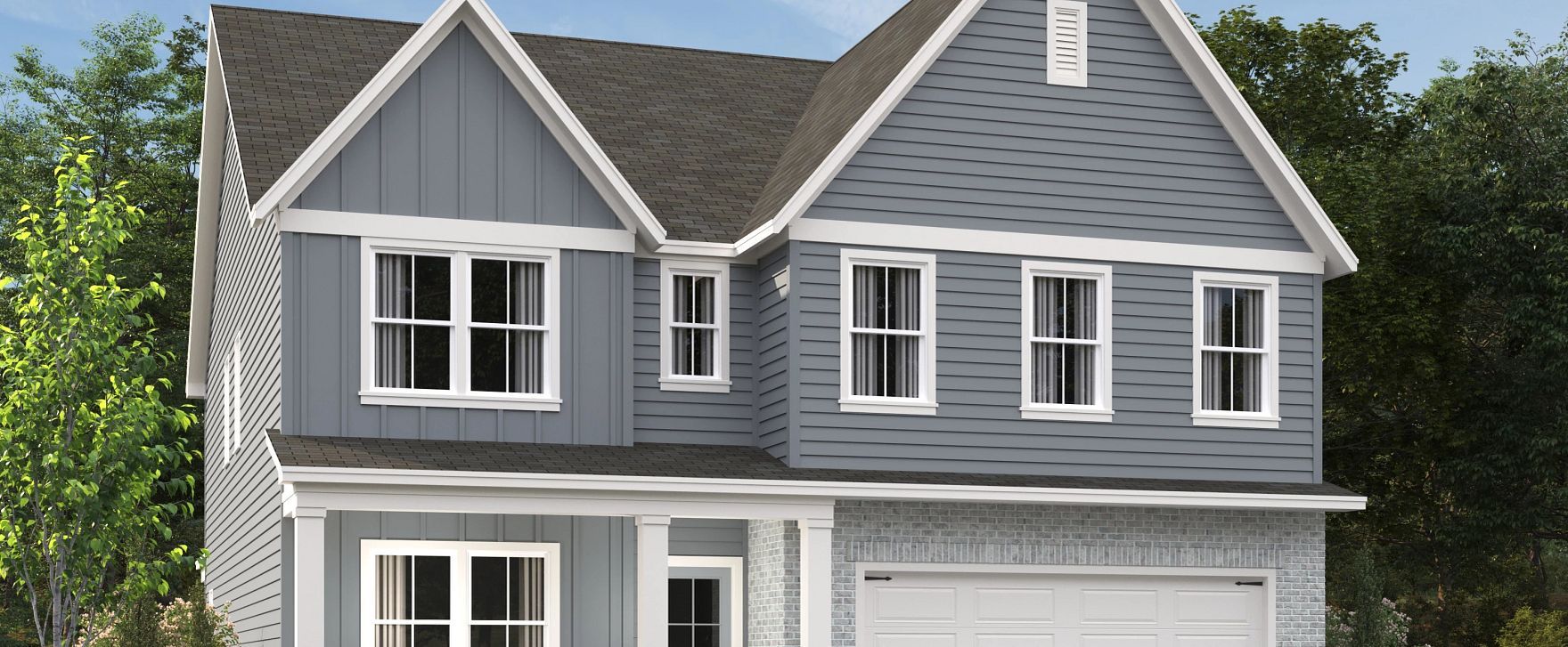 Interior:Rendering is for illustrative purposes. Actual floor plans may vary by homesite.