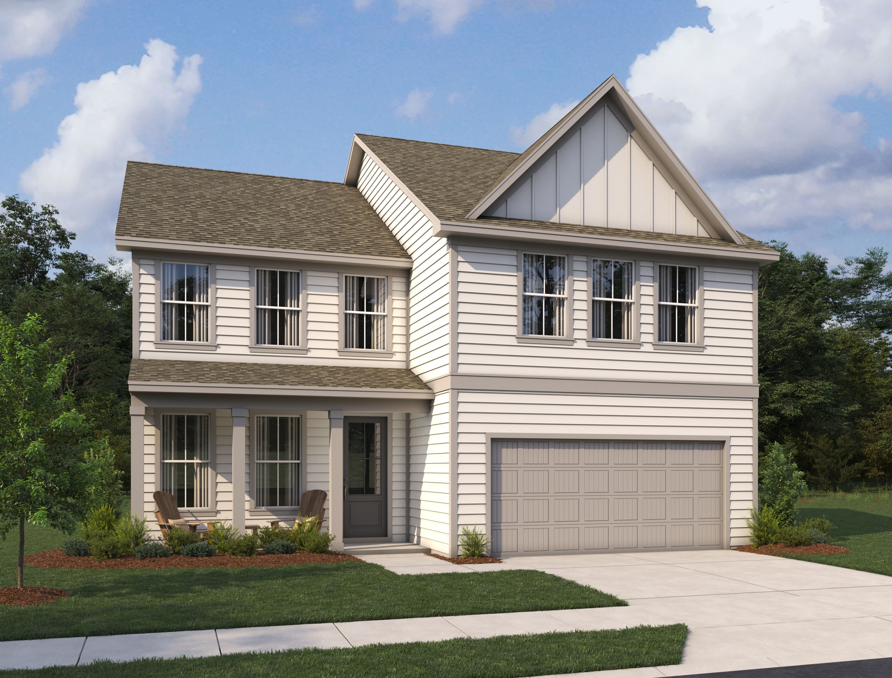 Exterior:The Estates at Casteel - Buckley Elevation Image 1