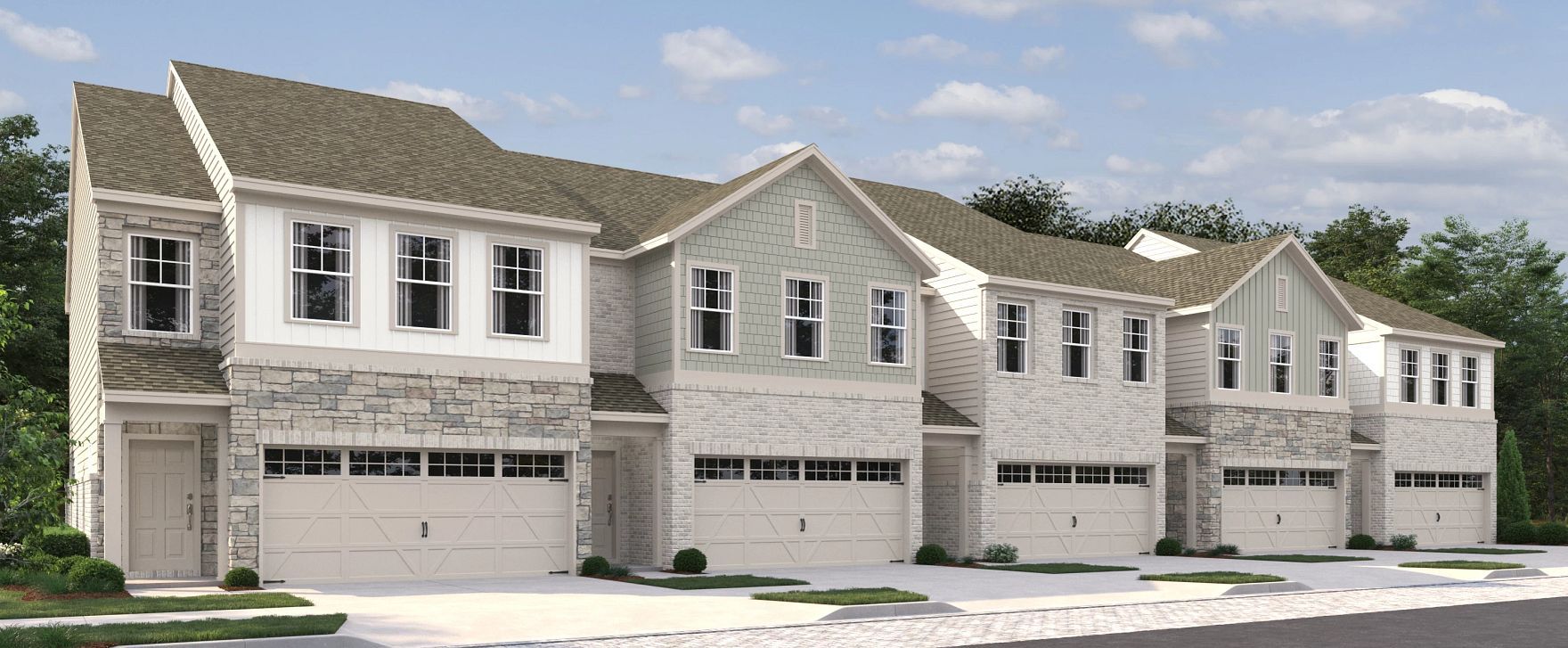 Interior:Rendering is for illustrative purposes. Actual exterior selections may vary by homesite.