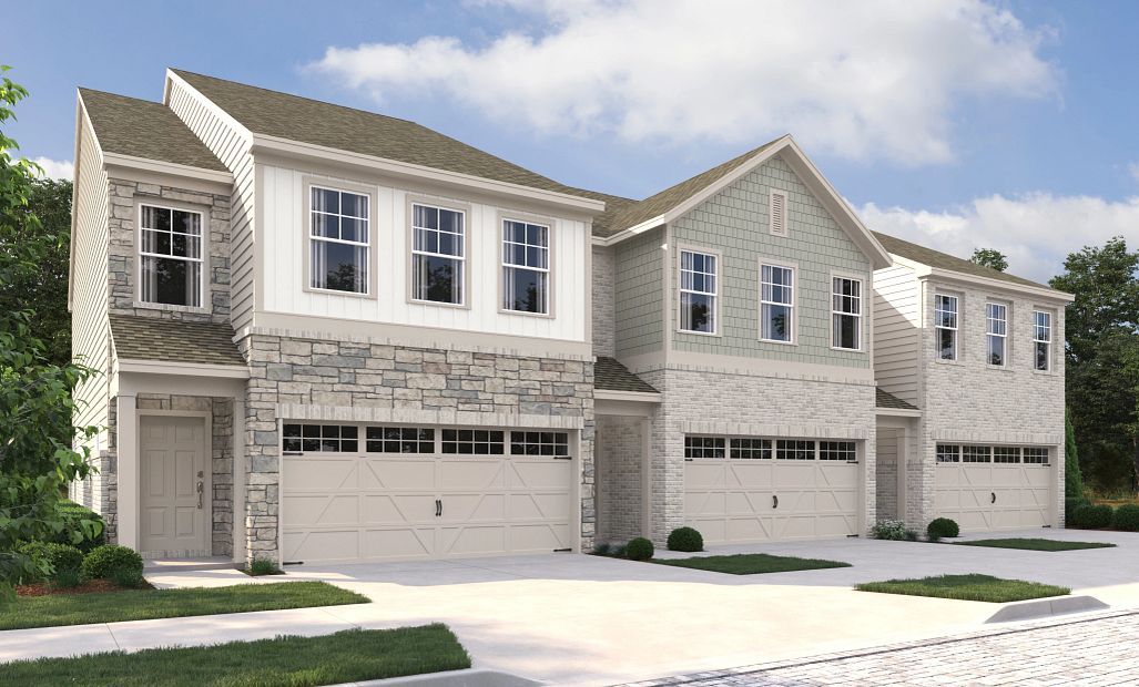 Interior:Rendering is for illustrative purposes. Actual exterior selections may vary by homesite.