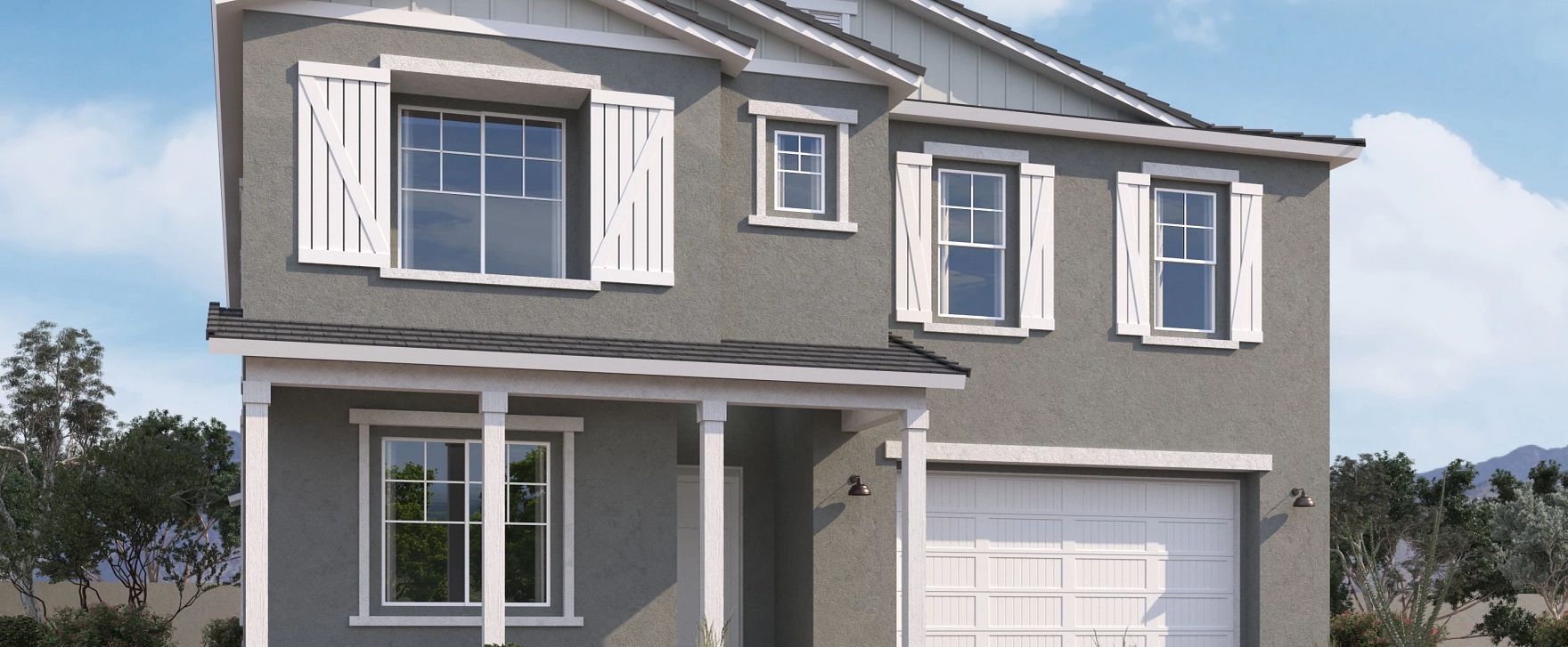 Exterior:Exterior elevation rendering