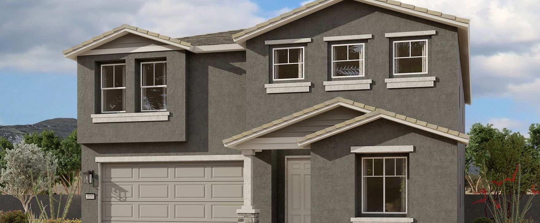 Exterior:Exterior elevation rendering