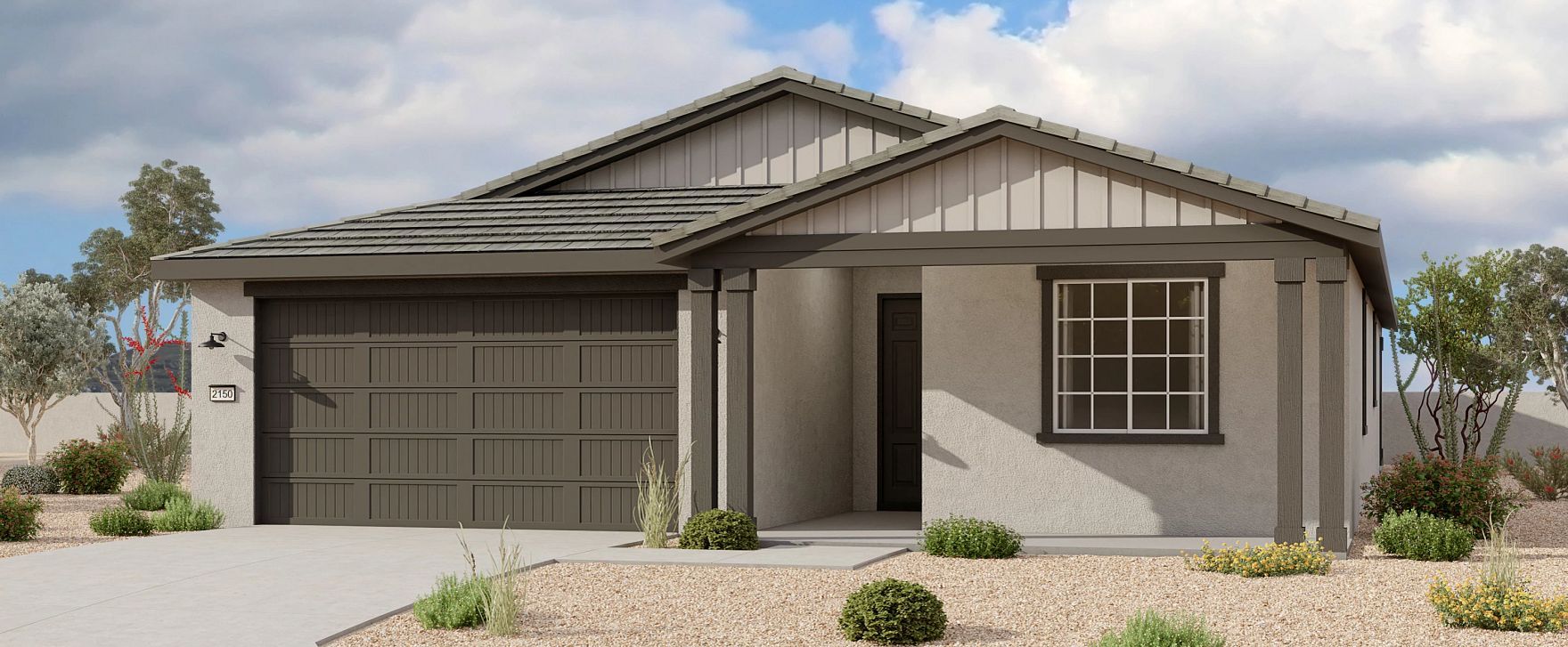 Exterior:Front Elevation Rendering