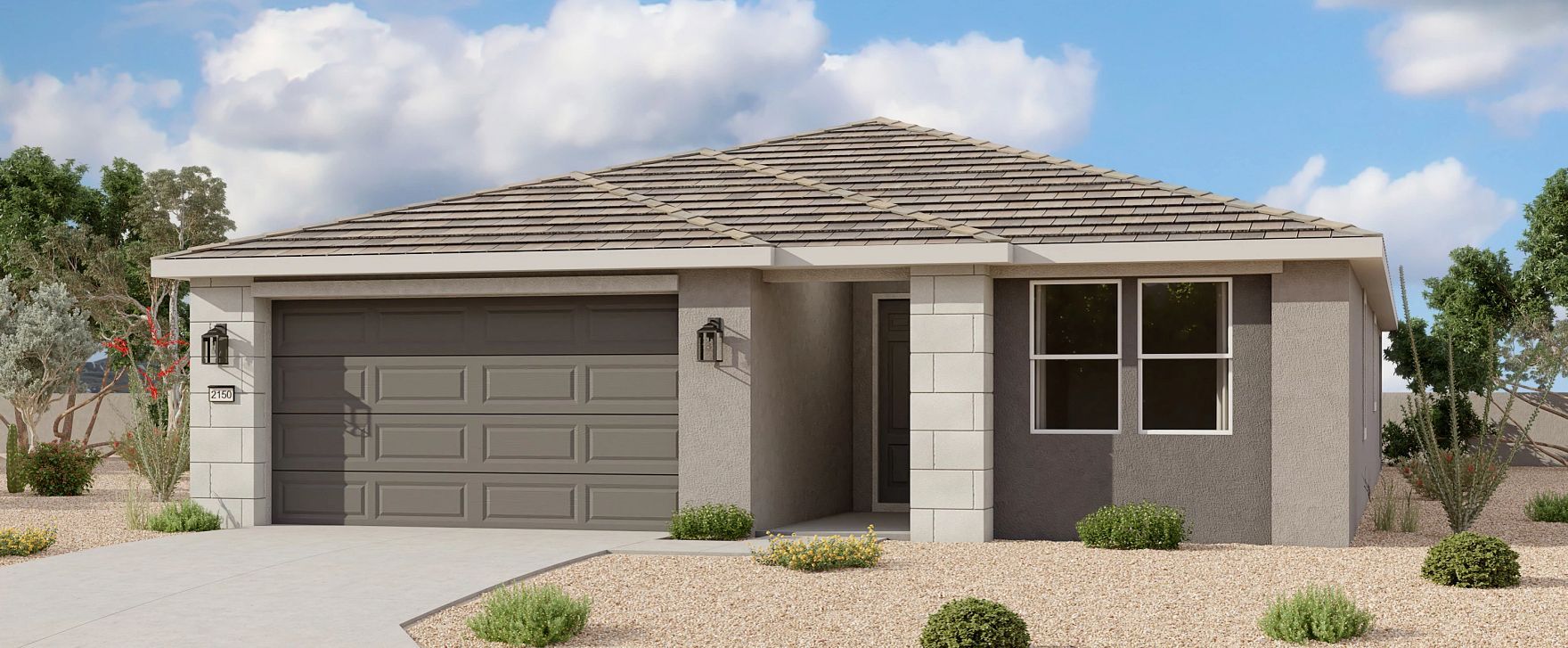 Exterior:Exterior elevation rendering