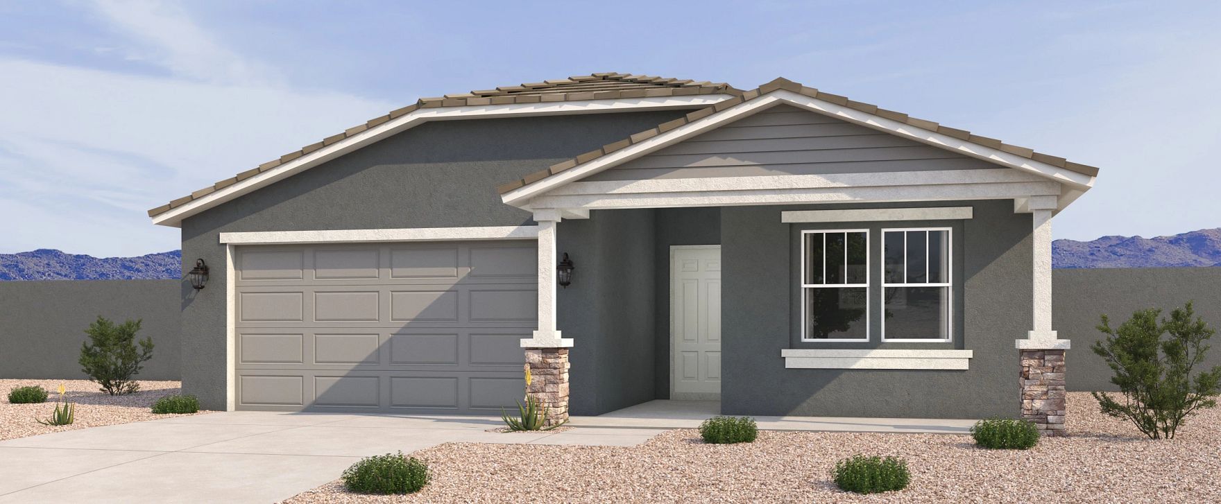 Exterior:Exterior elevation rendering