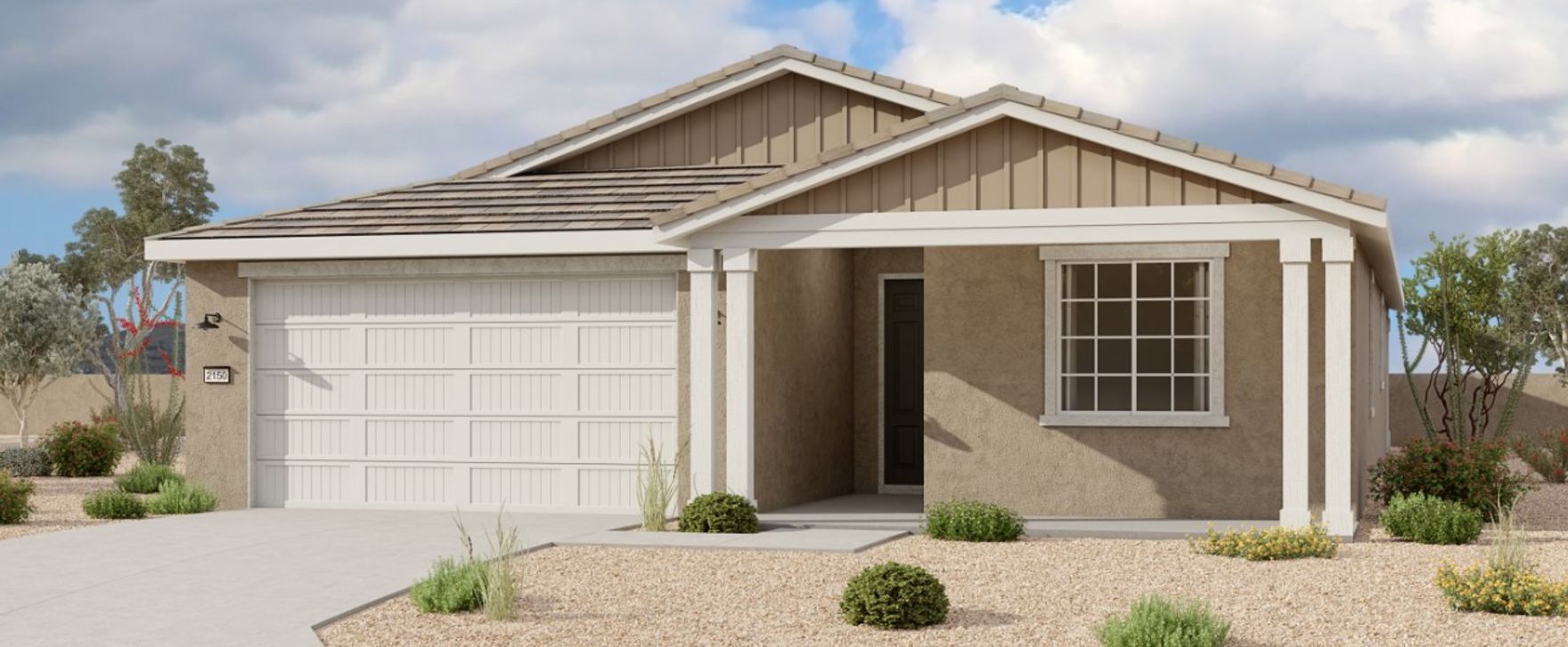 Exterior:Exterior elevation rendering