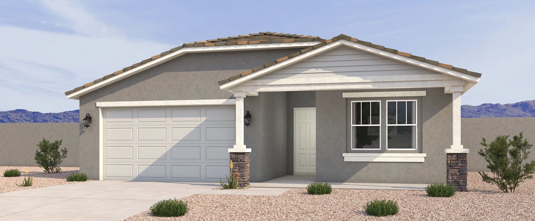 Exterior:Exterior elevation rendering