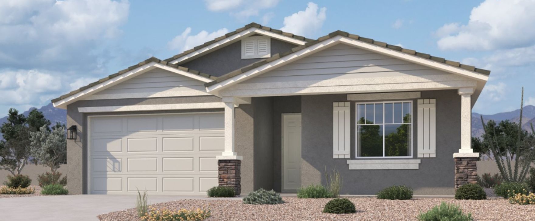 Exterior:Exterior elevation rendering