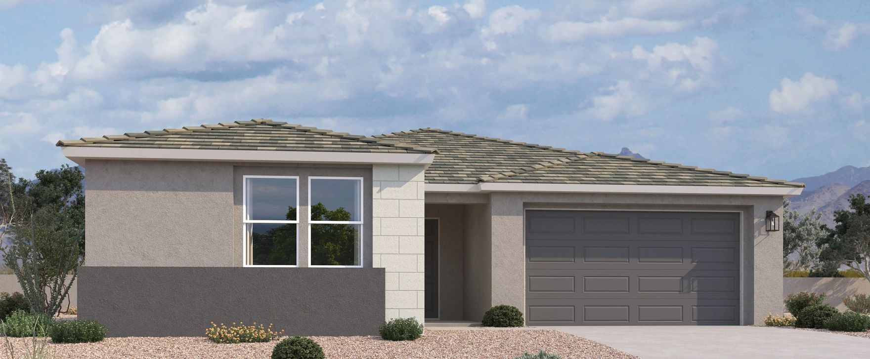 Exterior:Exterior elevation rendering