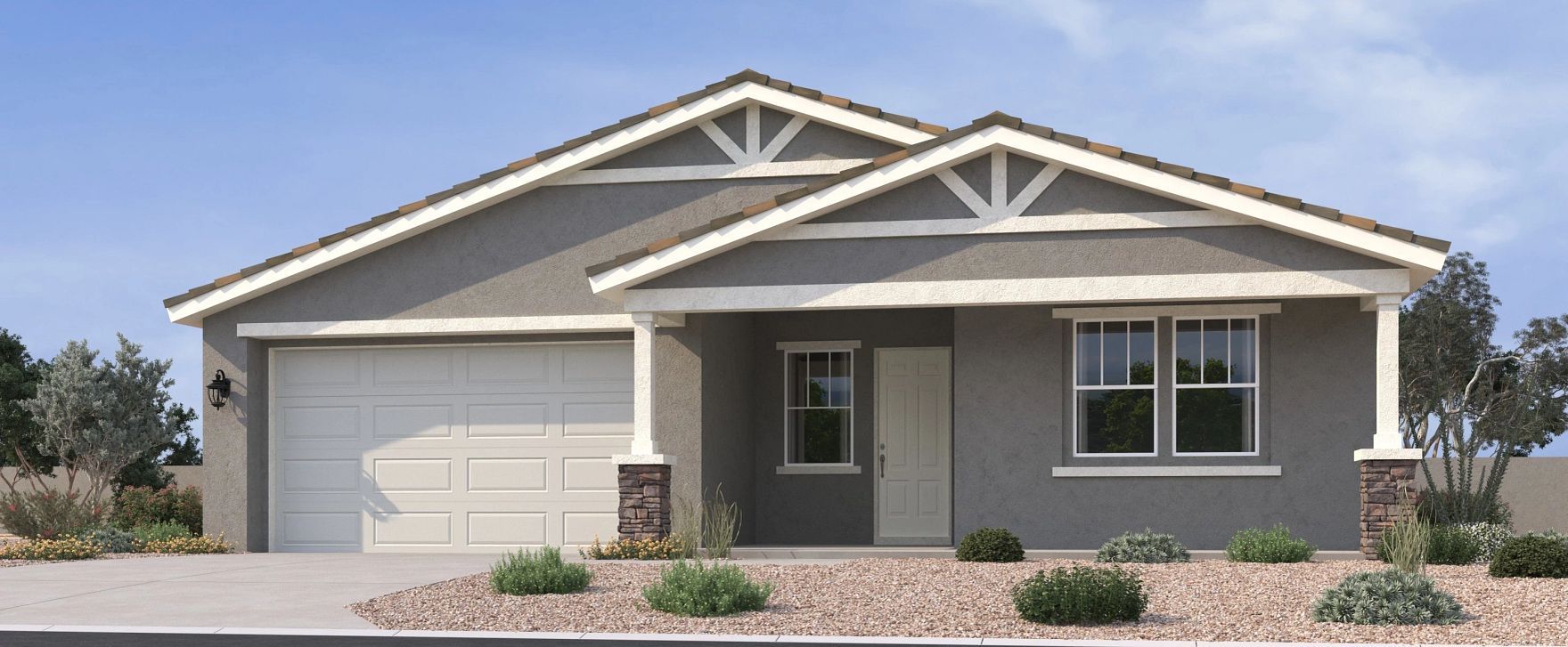 Exterior:Exterior elevation rendering