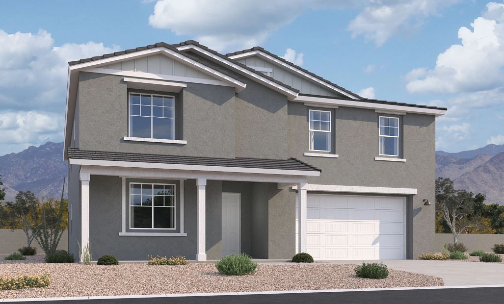 Exterior:Exterior elevation rendering