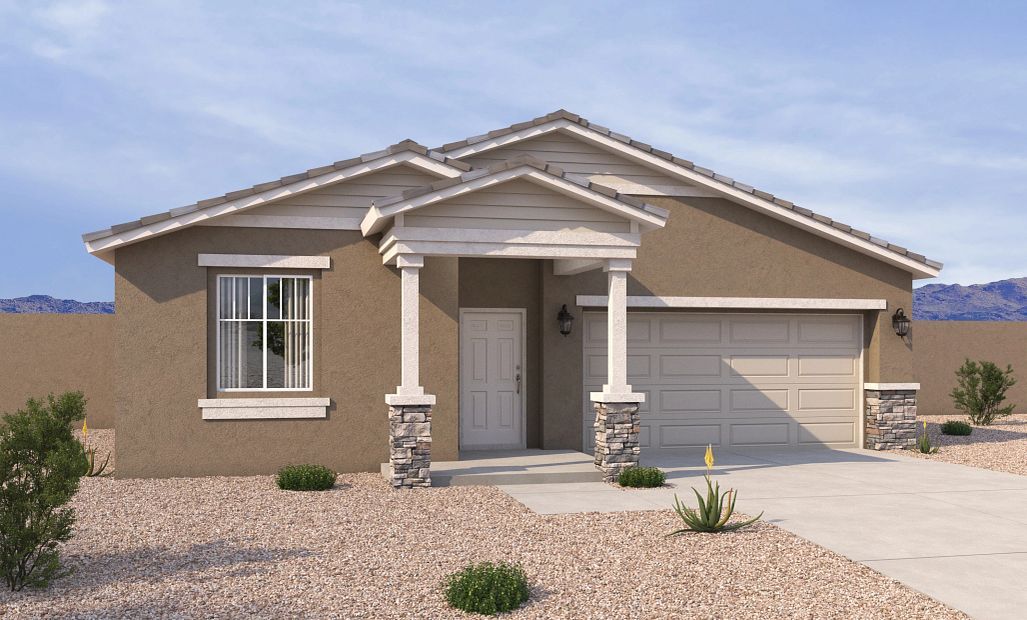 Exterior:Exterior elevation rendering