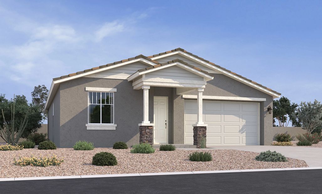 Exterior:Exterior elevation rendering