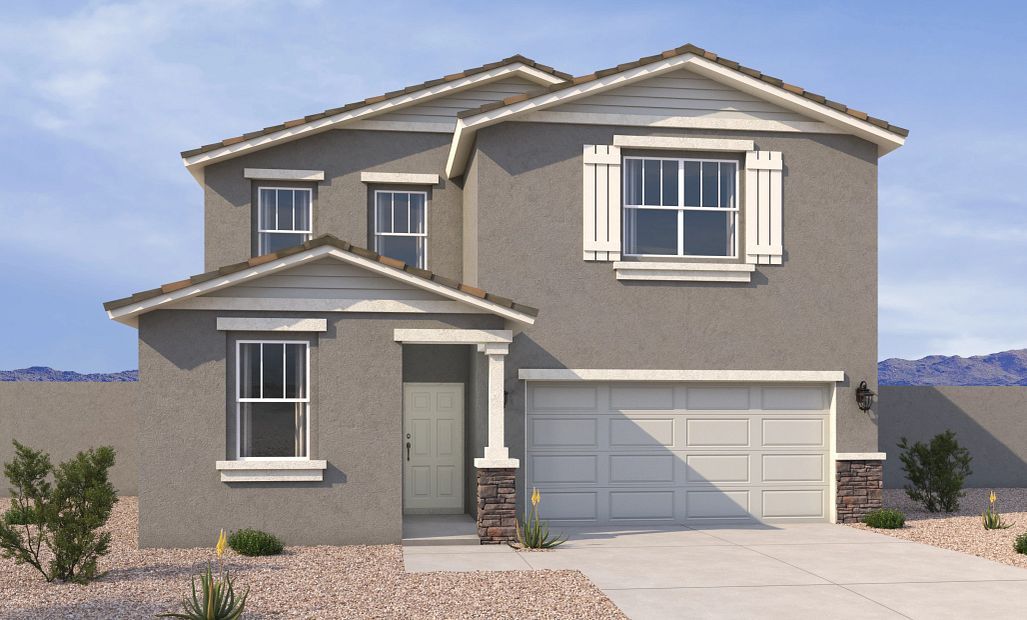 Exterior:Exterior elevation rendering
