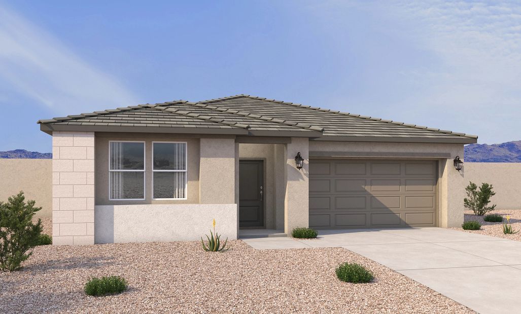 Exterior:Exterior elevation rendering