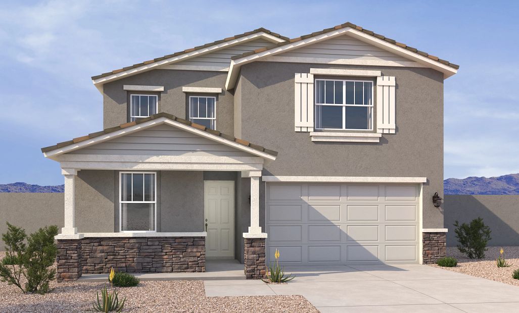 Exterior:Exterior elevation rendering