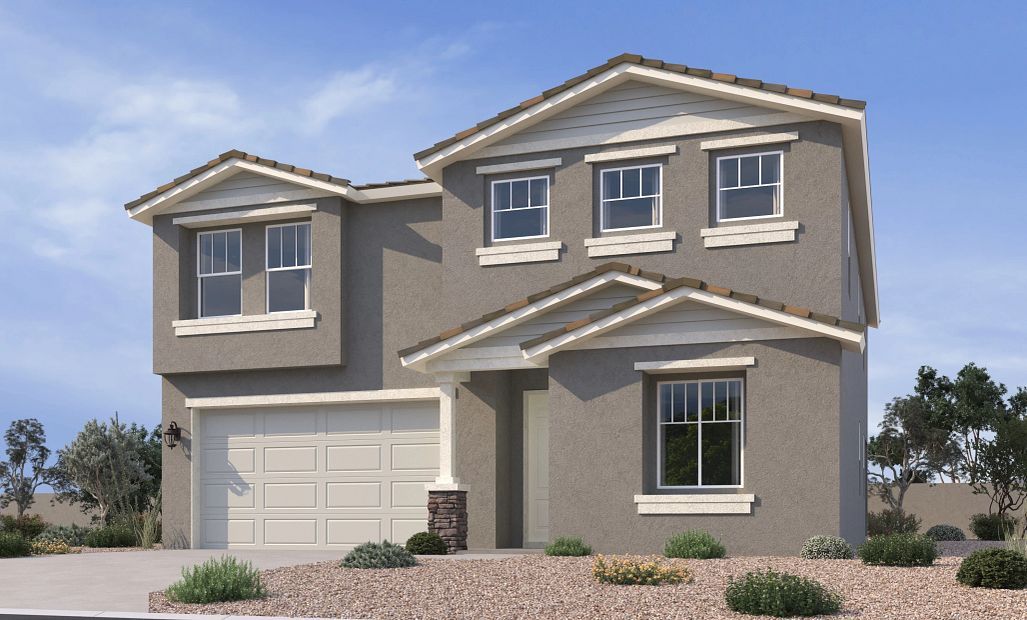 Exterior:Exterior elevation rendering