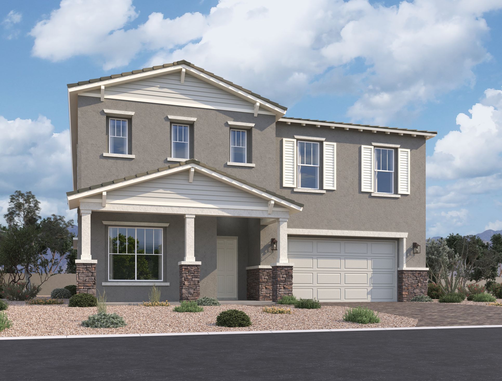 Exterior:Exterior elevation rendering