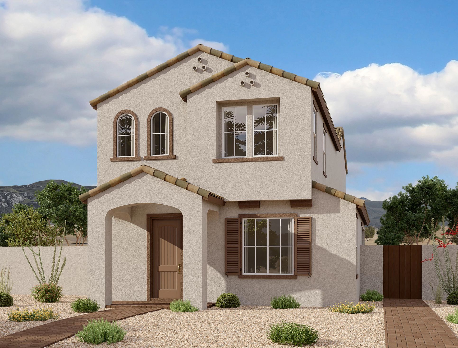 Exterior:Exterior elevation rendering