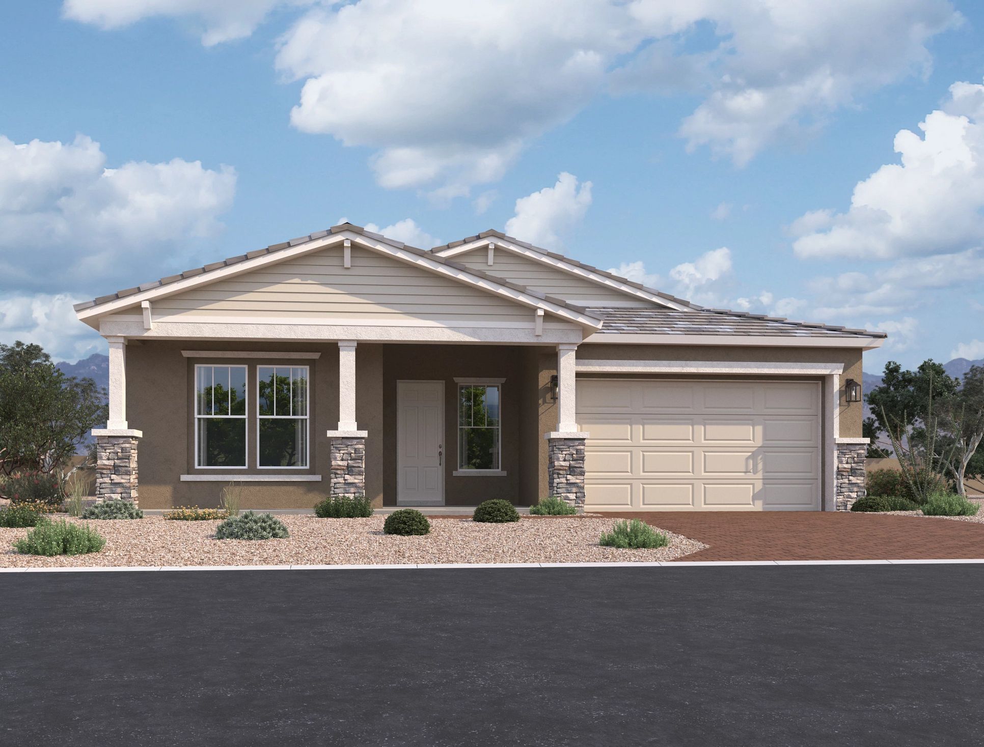 Exterior:Exterior elevation rendering
