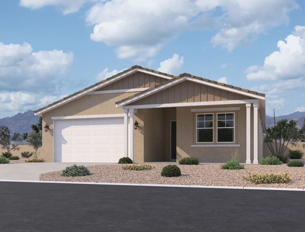 Exterior:Sunset Farms - Lilac Elevation Image 1