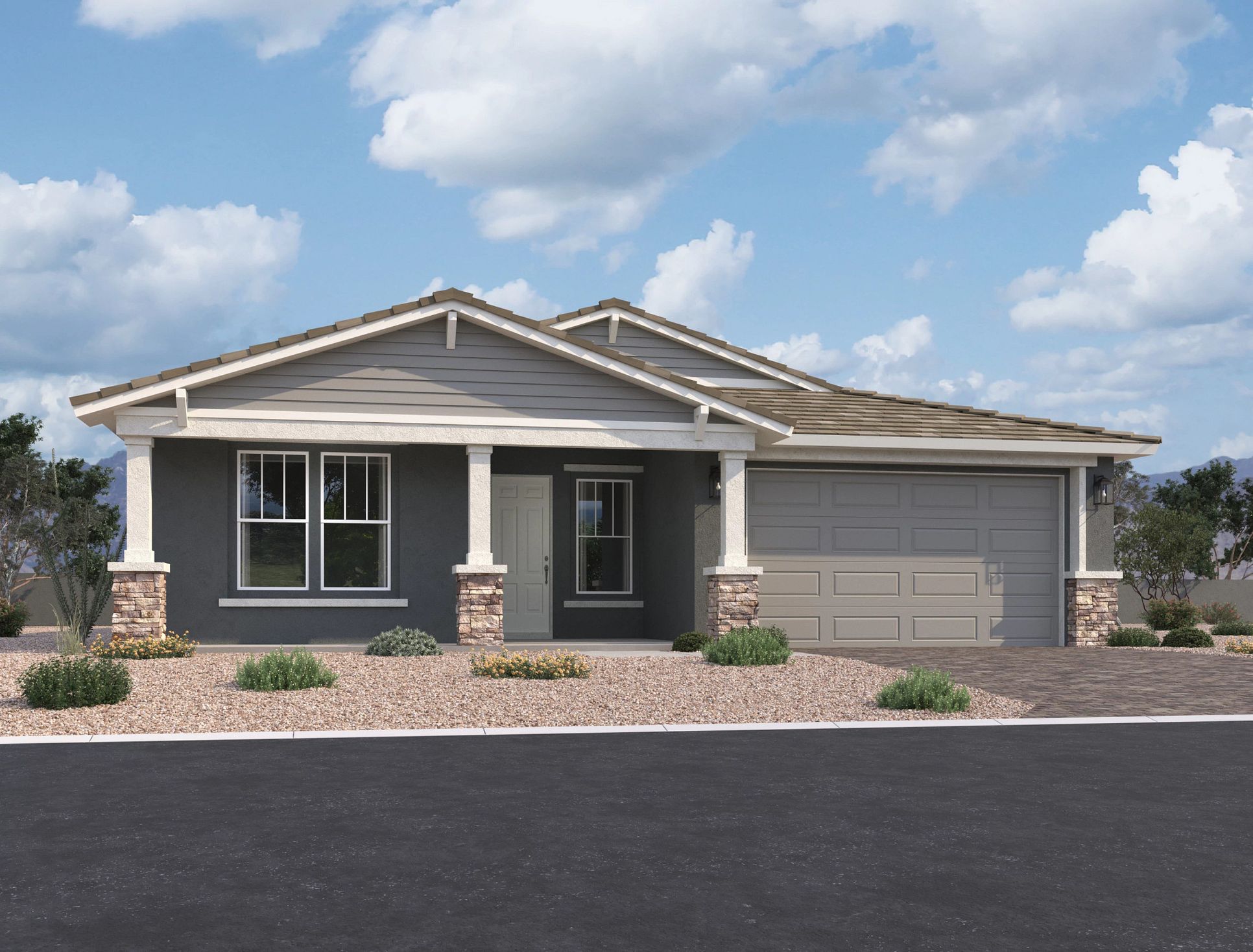 Exterior:Exterior elevation rendering